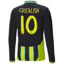 #10 Grealish Manchester City Away Jersey 2024/2025 Long Sleeve