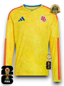 Colombia World Cup 2026 Jersey - Long Sleeve
