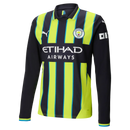#10 Grealish Manchester City Away Jersey 2024/2025 Long Sleeve